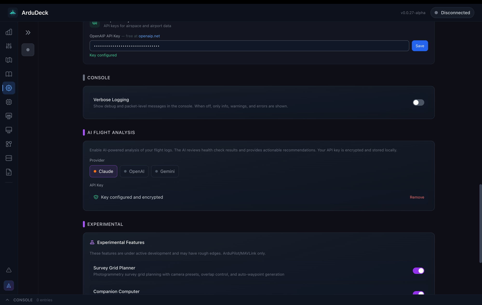 AI Settings