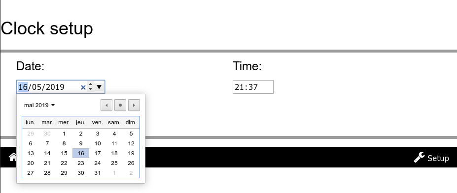 Date and Time